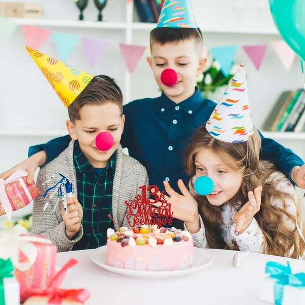 Red_13_Official_Teenager_Cake_Topper_|_Glitter_Number_13Th_Birthday_Cake_Decoration_|_Pre-Assembled_|_Party_Supplies_For_Boys_&_Girls/Pack_Of_1_/_Red