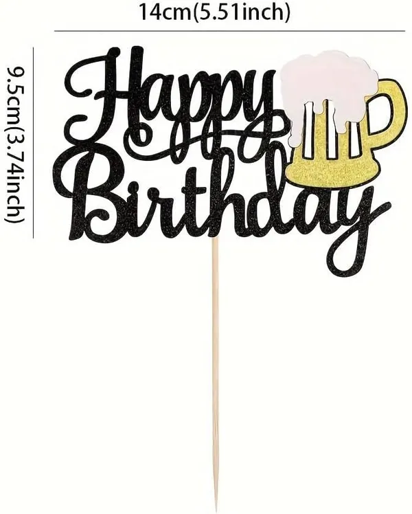 Black_Happy_Birthday_Beer_Mug_Cake_Topper_|_Fun_Party_Decoration_For_Men,_Dad,_Husband,_Boyfriend_Â€“_Black_Glitter_Acrylic_Topper_With_Gold_Beer_Design