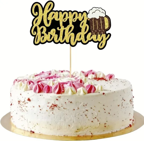 Gold_Beer_Mug_Happy_Birthday_Cake_Topper_|_Gold_Glitter_Party_Decoration_For_Men,_Adults,_And_Beer_Lovers_|_Fun_&_Festive_Birthday_Cake_Accessory