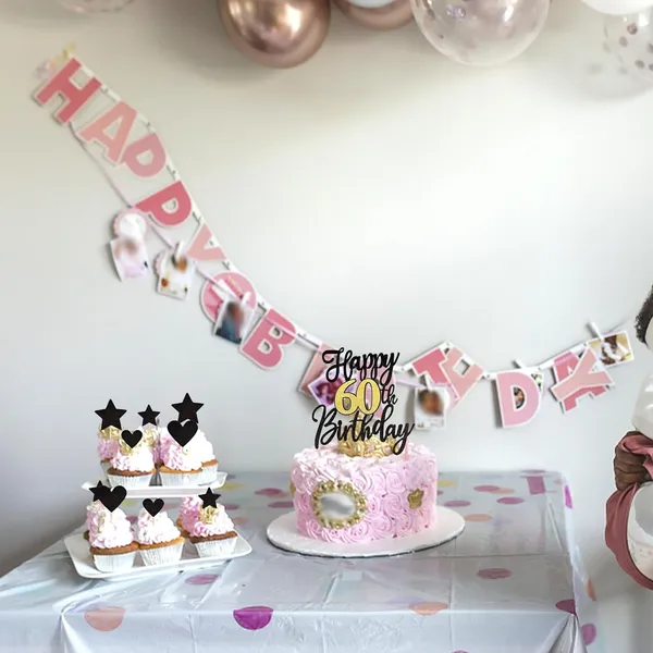 Black_Triflearte'_Pack_Of_11_60Th_Birthday_Cake_Decorations_Black_&_Gold_Glitter_|_Fabulous_Cake_Topper_With_Star_&_Heart_Picks_|_Cheers_To_60_Years_Cake_Dacor_Set_For_Birthday_&_Anniversary_Party