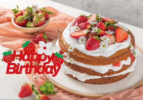 Red_Strawberry_Themed_Happy_Birthday_Cake_Topper_|_Red_Glitter_Party_Decoration_With_Cute_Berries_&_Flower_|_Adorable_Cake_Accessory_For_Girls,_Kids,_Summer_Parties_&_Fruit_Lovers