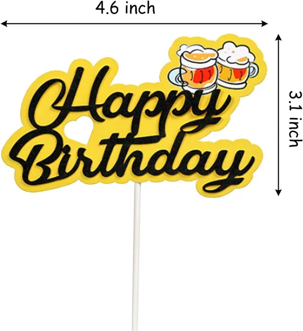 Black_Beer_Mug_Themed_Happy_Birthday_Cake_Topper_|_Fun_Yellow_&_Black_Party_Decoration_With_Cheers_Design_|_Perfect_For_Men,_Adults,_Beer_Lovers_&_Pub-Themed_Celebrations