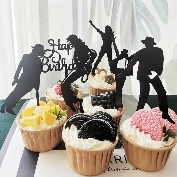 Black_Happy_Birthday_Cake_Topper_With_Dance_Theme_Cupcake_Toppers_|_Black_Glitter_Dancer_Silhouette_&_Music_Note_Cake_Picks_|_Party_Decorations_For_Dance-Themed_Birthday_Celebrations_|_Pack_Of_12