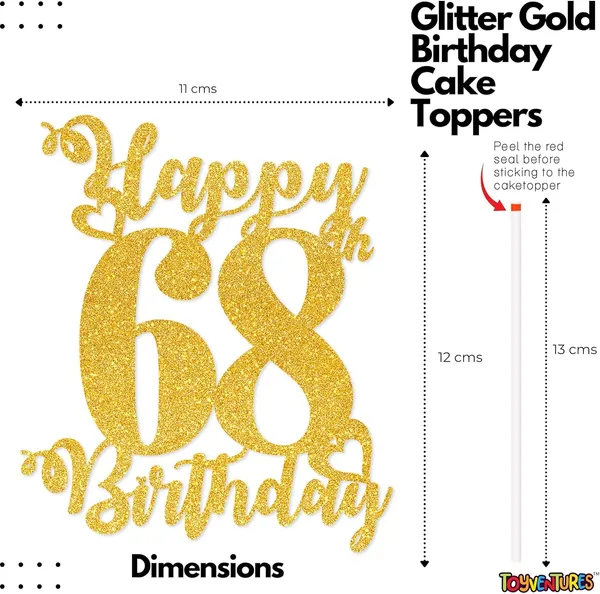 Gold_Happy_68Th_Birthday_Cake_Topper_|_Glitter_Gold_Cake_Topper_For_Birthday_|_Reusable_&_Elegant_Cake_Décor_For_Girls,_Boys,_Adults_|_Pre-Assembled_Cake_Decoration_Topper
