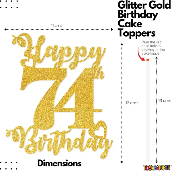 Gold_Happy_74Rth_Birthday_Cake_Topper_|_Glitter_Gold_Cake_Topper_For_Birthday_|_Reusable_&_Elegant_Cake_Décor_For_Girls,_Boys,_Adults_|_Pre-Assembled_Cake_Decoration_Topper