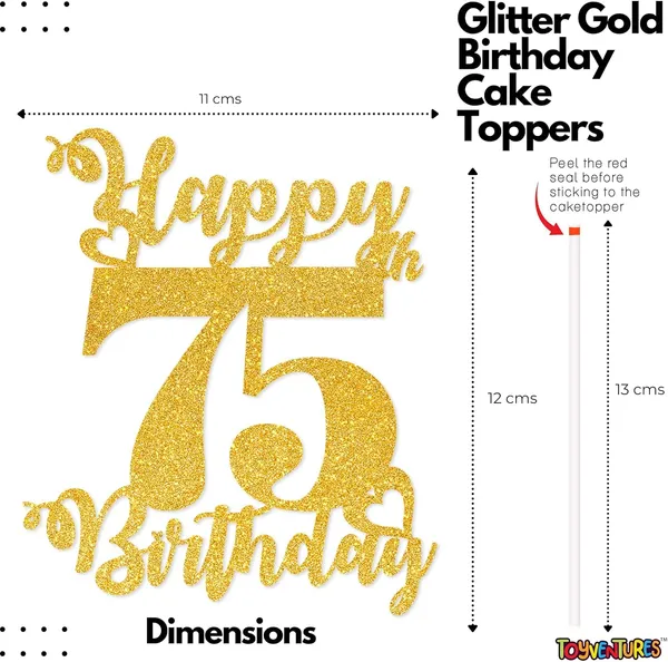 Gold_Happy_75Th_Birthday_Cake_Topper_|_Glitter_Gold_Cake_Topper_For_Birthday_|_Reusable_&_Elegant_Cake_Décor_For_Girls,_Boys,_Adults_|_Pre-Assembled_Cake_Decoration_Topper