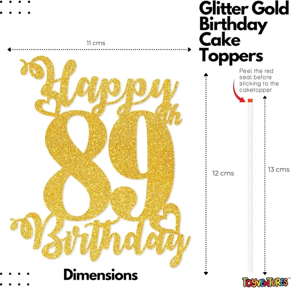 Gold_Happy_89Th_Birthday_Cake_Topper_|_Glitter_Gold_Cake_Topper_For_Birthday_|_Reusable_&_Elegant_Cake_Décor_For_Girls,_Boys,_Adults_|_Pre-Assembled_Cake_Decoration_Topper