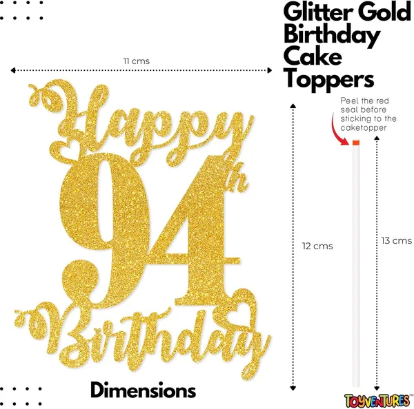 Gold_Happy_94Th_Birthday_Cake_Topper_|_Glitter_Gold_Cake_Topper_For_Birthday_|_Reusable_&_Elegant_Cake_Décor_For_Girls,_Boys,_Adults_|_Pre-Assembled_Cake_Decoration_Topper