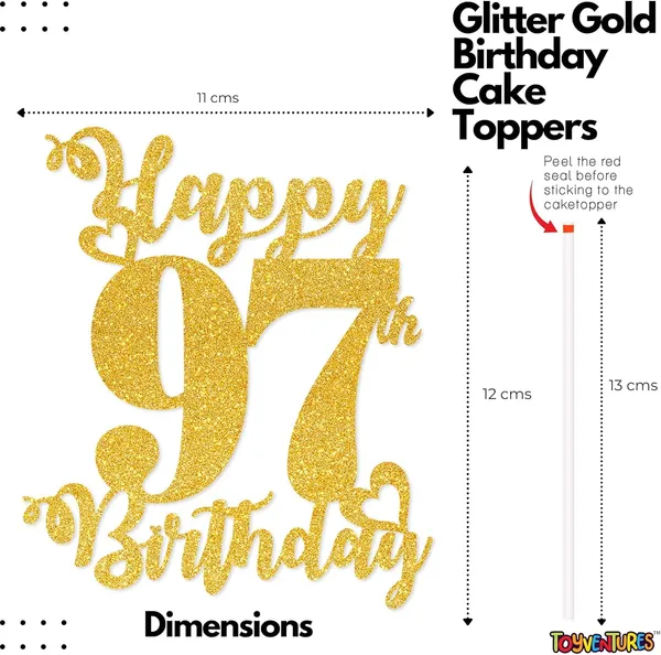 Gold_Happy_97Th_Birthday_Cake_Topper_|_Glitter_Gold_Cake_Topper_For_Birthday_|_Reusable_&_Elegant_Cake_Décor_For_Girls,_Boys,_Adults_|_Pre-Assembled_Cake_Decoration_Topper