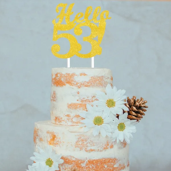 Gold_Hello_53_Cake_Topper_|_Gold_Glitter_Birthday_Cake_Topper_For_Women_&_Men_|_Elegant_53Rd_Celebration_Decoration_For_Milestone_Parties_|_Reusable_Cake_Decor