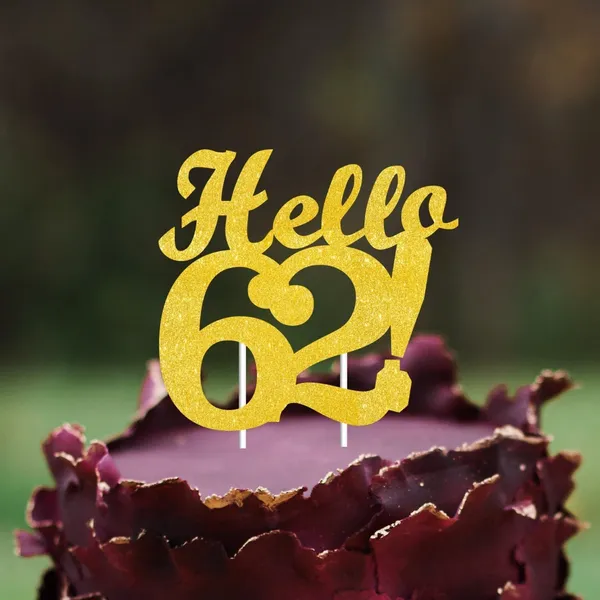 Gold_Hello_62_Cake_Topper_|_Gold_Glitter_Birthday_Cake_Topper_For_Women_&_Men_|_Elegant_62Th_Celebration_Decoration_For_Milestone_Parties_|_Reusable_Cake_Decor