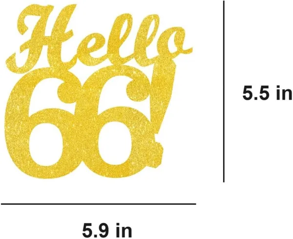 Gold_Hello_66_Cake_Topper_|_Gold_Glitter_Birthday_Cake_Topper_For_Women_&_Men_|_Elegant_66Th_Celebration_Decoration_For_Milestone_Parties_|_Reusable_Cake_Decor