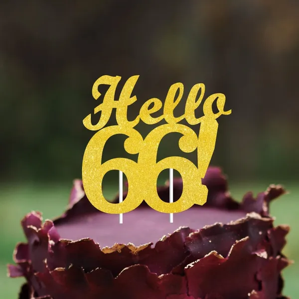 Gold_Hello_66_Cake_Topper_|_Gold_Glitter_Birthday_Cake_Topper_For_Women_&_Men_|_Elegant_66Th_Celebration_Decoration_For_Milestone_Parties_|_Reusable_Cake_Decor