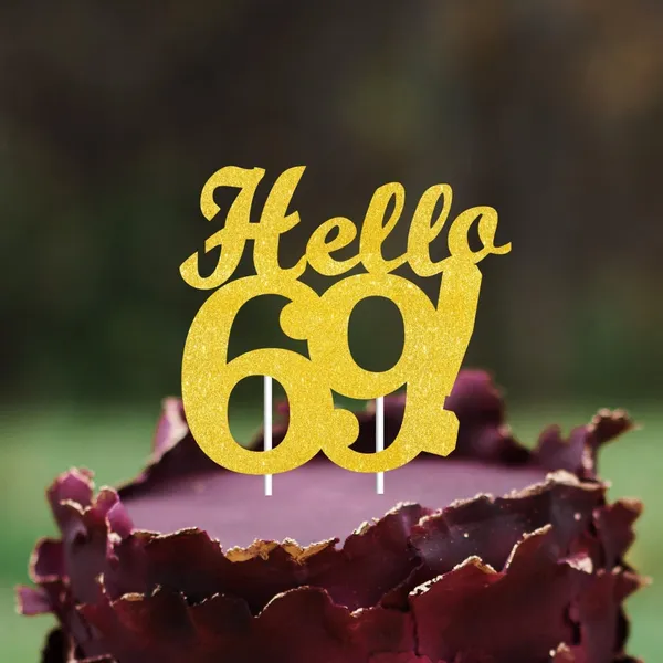 Gold_Hello_69_Cake_Topper_|_Gold_Glitter_Birthday_Cake_Topper_For_Women_&_Men_|_Elegant_69Th_Celebration_Decoration_For_Milestone_Parties_|_Reusable_Cake_Decor
