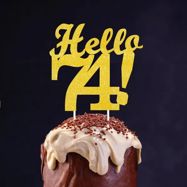 Gold_Hello_74_Cake_Topper_|_Gold_Glitter_Birthday_Cake_Topper_For_Women_&_Men_|_Elegant_74Th_Celebration_Decoration_For_Milestone_Parties_|_Reusable_Cake_Decor