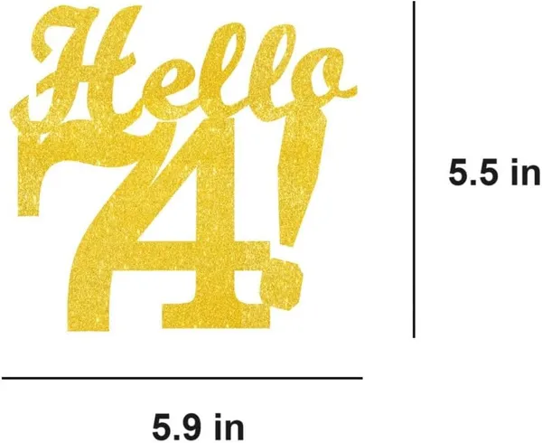 Gold_Hello_74_Cake_Topper_|_Gold_Glitter_Birthday_Cake_Topper_For_Women_&_Men_|_Elegant_74Th_Celebration_Decoration_For_Milestone_Parties_|_Reusable_Cake_Decor