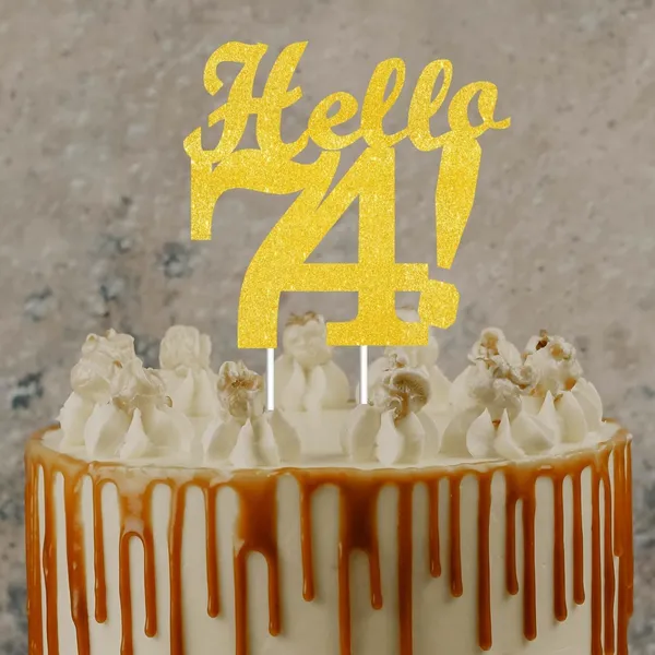 Gold_Hello_74_Cake_Topper_|_Gold_Glitter_Birthday_Cake_Topper_For_Women_&_Men_|_Elegant_74Th_Celebration_Decoration_For_Milestone_Parties_|_Reusable_Cake_Decor