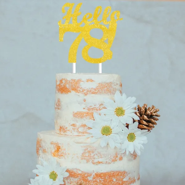 Gold_Hello_78_Cake_Topper_|_Gold_Glitter_Birthday_Cake_Topper_For_Women_&_Men_|_Elegant_78Th_Celebration_Decoration_For_Milestone_Parties_|_Reusable_Cake_Decor
