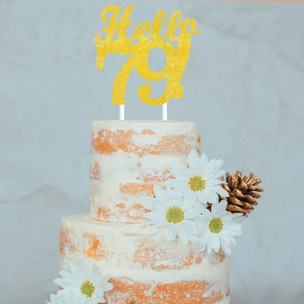 Gold_Hello_79_Cake_Topper_|_Gold_Glitter_Birthday_Cake_Topper_For_Women_&_Men_|_Elegant_79Th_Celebration_Decoration_For_Milestone_Parties_|_Reusable_Cake_Decor