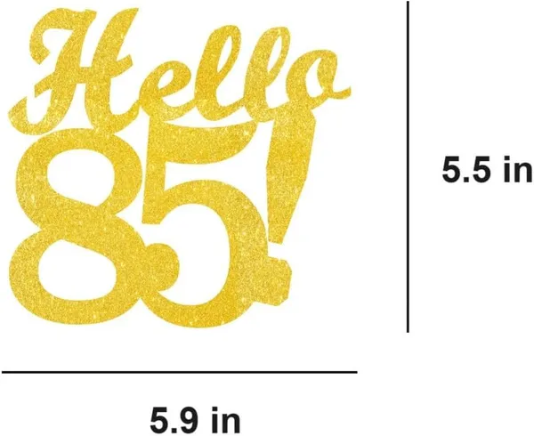 Gold_Hello_85_Cake_Topper_|_Gold_Glitter_Birthday_Cake_Topper_For_Women_&_Men_|_Elegant_85Th_Celebration_Decoration_For_Milestone_Parties_|_Reusable_Cake_Decor