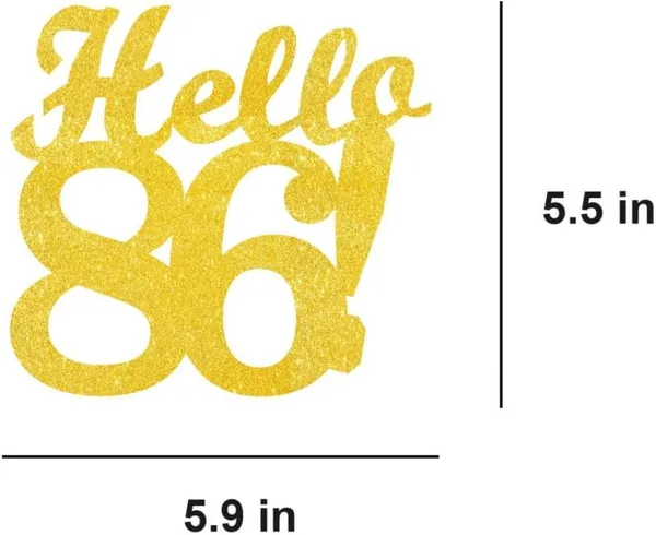 Gold_Hello_86_Cake_Topper_|_Gold_Glitter_Birthday_Cake_Topper_For_Women_&_Men_|_Elegant_86Th_Celebration_Decoration_For_Milestone_Parties_|_Reusable_Cake_Decor