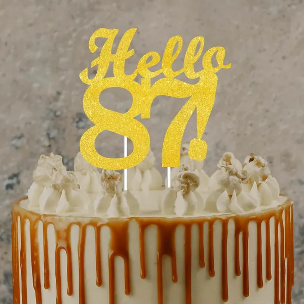 Gold_Hello_87_Cake_Topper_|_Gold_Glitter_Birthday_Cake_Topper_For_Women_&_Men_|_Elegant_87Th_Celebration_Decoration_For_Milestone_Parties_|_Reusable_Cake_Decor