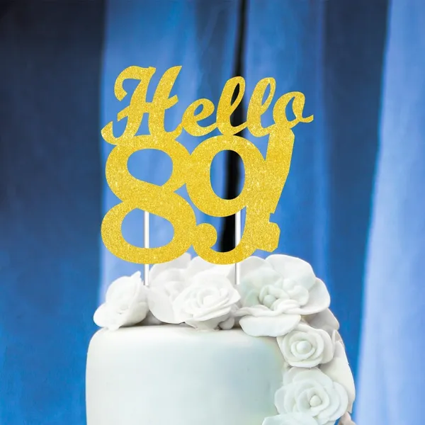 Gold_Hello_89_Cake_Topper_|_Gold_Glitter_Birthday_Cake_Topper_For_Women_&_Men_|_Elegant_89Th_Celebration_Decoration_For_Milestone_Parties_|_Reusable_Cake_Decor