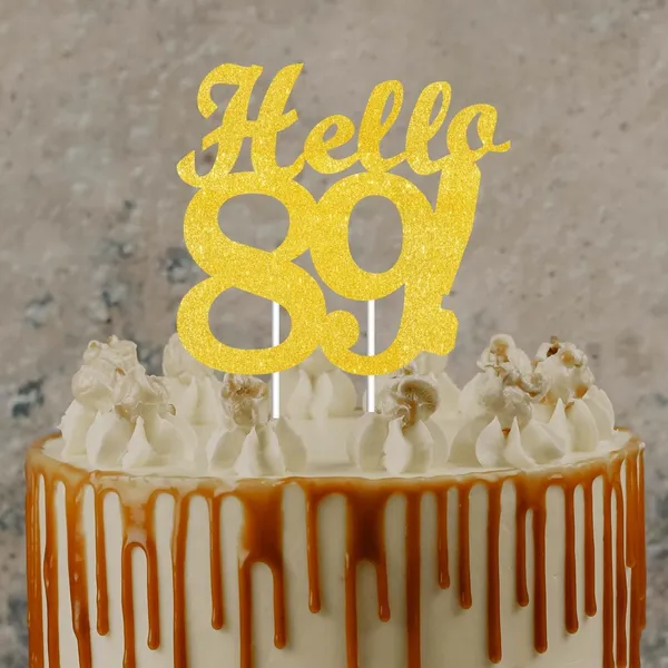 Gold_Hello_89_Cake_Topper_|_Gold_Glitter_Birthday_Cake_Topper_For_Women_&_Men_|_Elegant_89Th_Celebration_Decoration_For_Milestone_Parties_|_Reusable_Cake_Decor