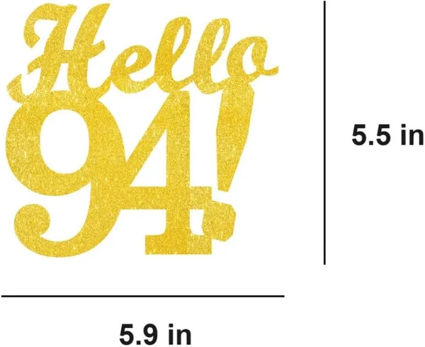Gold_Hello_94_Cake_Topper_|_Gold_Glitter_Birthday_Cake_Topper_For_Women_&_Men_|_Elegant_94Th_Celebration_Decoration_For_Milestone_Parties_|_Reusable_Cake_Decor
