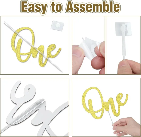 Gold_One_Cake_Topper_|_Happy_1St_Birthday_Cake_Decoration_|_Gold_Glitter_Cake_Topper_For_Baby_Boy_&_Girl_|_First_Birthday_Photo_Prop_|_Party_Supplies