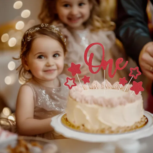 Red_One_Cake_Topper_|_Happy_1St_Birthday_Cake_Decoration_|_Red_Glitter_Cake_Topper_For_Baby_Boy_&_Girl_|_First_Birthday_Photo_Prop_|_Party_Supplies