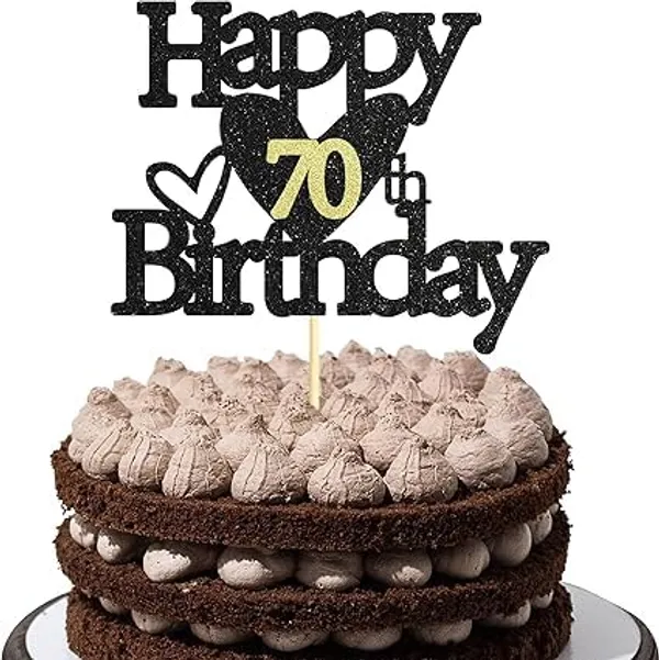 Black_Happy_70Th_Birthday_Black_Glitter_Cake_Topper_|_Elegant_Party_Decoration_For_All_Ages_|_Reusable_Cake_Décor