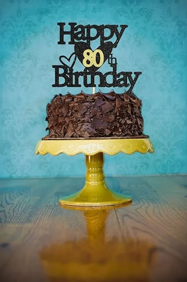 Black_Happy_80Th_Birthday_Black_Glitter_Cake_Topper_|_Elegant_Party_Decoration_For_All_Ages_|_Reusable_Cake_Décor