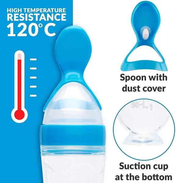 Blue_Combo_Of_Feeding_Bottle_With_Spoon_&_Fruit_Feeder_Pacifier_|_Food_Feeder_With_Rattle_&_Spoon_|_Spoon_Squeeze_Feeder_|_Silicone_Baby_Feeding_Spoon_|_Blue_Color