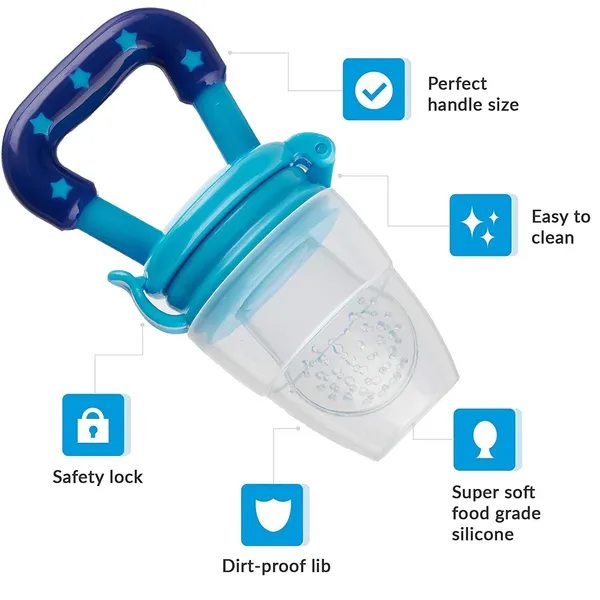 Blue_Combo_Of_Feeding_Bottle_With_Spoon_&_Fruit_Feeder_Pacifier_|_Food_Feeder_With_Rattle_&_Spoon_|_Spoon_Squeeze_Feeder_|_Silicone_Baby_Feeding_Spoon_|_Blue_Color