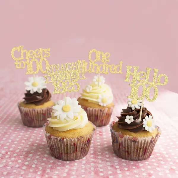 Gold_24Pcs_Happy_100Th_Birthday_Cupcake_Toppers_|_Cheers_To_100_Years_Glitter_Cupcake_Picks_|_Straight_Outta_1925_Cake_Decorations_|_100Th_Birthday_Or_Anniversary_Party_Supplies_Â€“_Gold