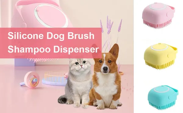 Multi_Dog_Cat_Bath_Brush_Comb_Silicone_Rubber_Dog_Grooming_Brush_Silicone_Puppy_Massage_Brush_Hair_Fur_Grooming_Cleaning_Brush_Soft_Shampoo_Dispenser_(Multicolor)