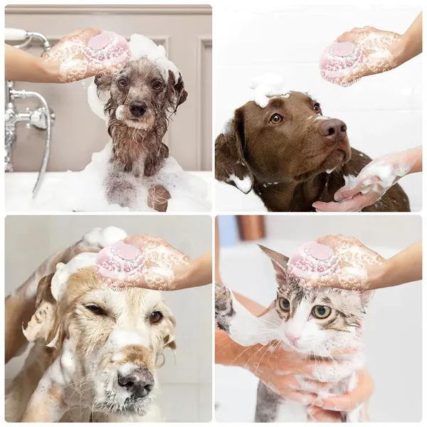 Multi_Dog_Cat_Bath_Brush_Comb_Silicone_Rubber_Dog_Grooming_Brush_Silicone_Puppy_Massage_Brush_Hair_Fur_Grooming_Cleaning_Brush_Soft_Shampoo_Dispenser_(Multicolor)