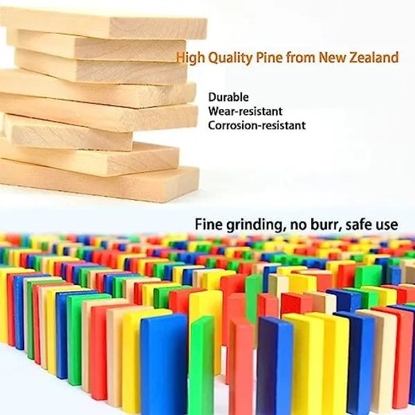 Multicollor_120_Pcs_Wooden_Dominoes_Set_|_Colorful_Blocks_|_Bulk_Racing_And_Rally_Building_Blocks_Kit_|_Dominos_Tiles_For_Building,_Stacking,_Racing_For_Kids_&_Adults