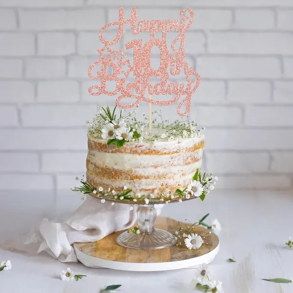 Gold_1_Pack_Happy_10Th_Birthday_Cake_Topper_Glitter_Heart_Star_10_Fabulous_Cake_Pick_Birthday_Sign_Cake_Decorations_For_Children_10Th_Birthday_Theme_Party_Supplies_Rose_Gold