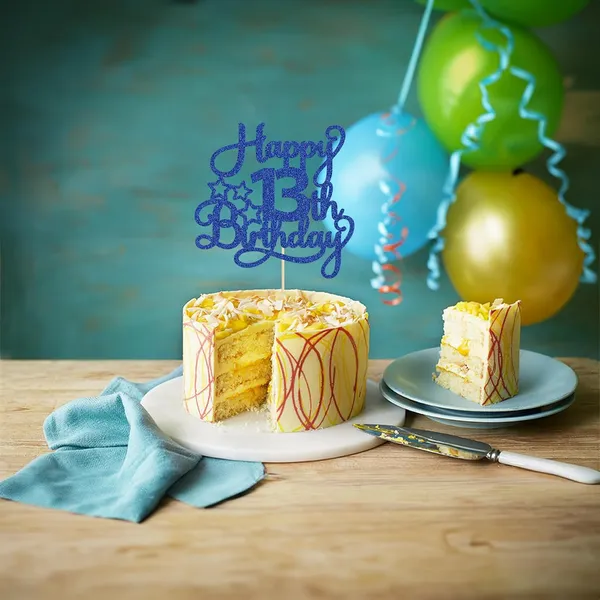 Blue_1_Pack_Happy_13Th_Birthday_Cake_Topper_Blue_Glitter_13_Official_Teenager_Cheers_To_13_Years_Old_Birthday_Cake_Pick_For_Celebrating_13Th_Birthday_Anniversary_Party_Cake_Decorations_Supplies