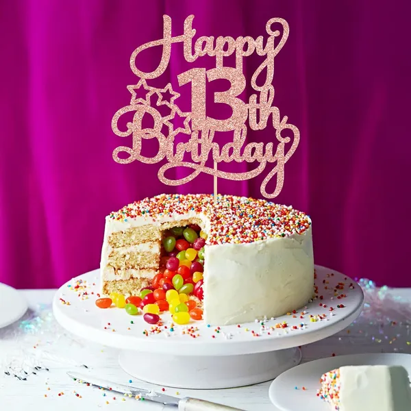 Gold_Ephlyn_1_Pack_Rose_Gold_13Th_Birthday_Cake_Topper_-_13_Official_Teenager_Cheers_To_13_Years_Old_-_Perfect_For_Birthday_&_Anniversary_Parties