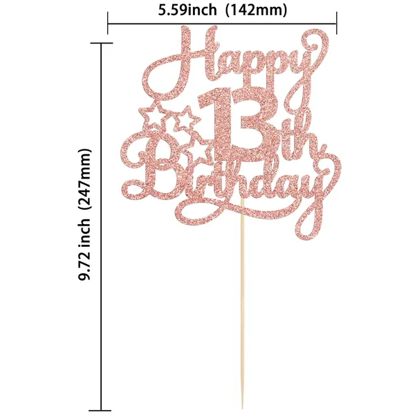 Gold_Ephlyn_1_Pack_Rose_Gold_13Th_Birthday_Cake_Topper_-_13_Official_Teenager_Cheers_To_13_Years_Old_-_Perfect_For_Birthday_&_Anniversary_Parties
