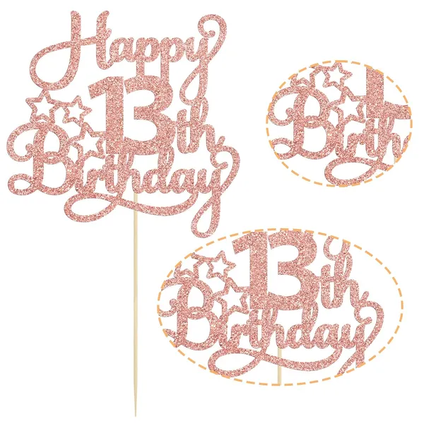 Gold_Ephlyn_1_Pack_Rose_Gold_13Th_Birthday_Cake_Topper_-_13_Official_Teenager_Cheers_To_13_Years_Old_-_Perfect_For_Birthday_&_Anniversary_Parties