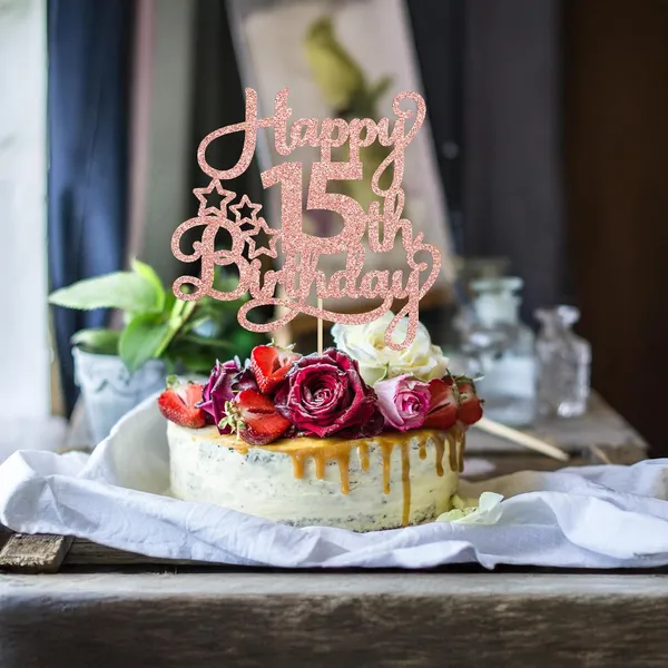 Gold_1_Pack_Happy_15Th_Birthday_Cake_Topper_Rose_Gold_Glitter_Mis_Quince_15_Cheers_To_15_Years_Old_Birthday_Cake_Pick_For_Celebrating_15Th_Birthday_Anniversary_Party_Cake_Decorations_Supplies