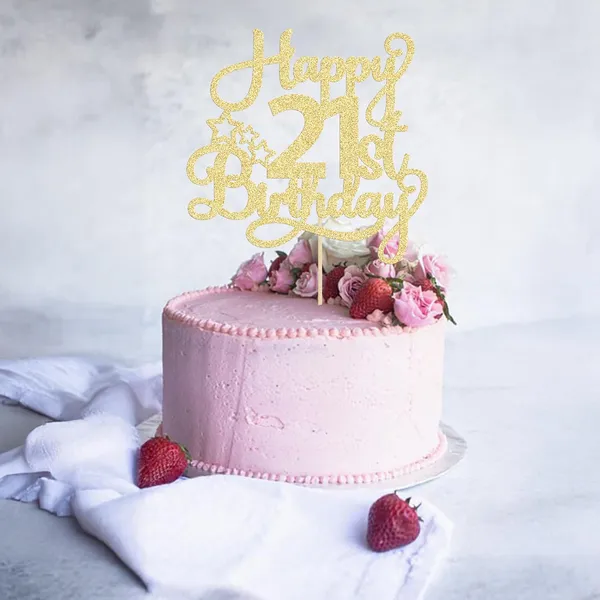 Gold_Ephlyn_1_Pack_Gold_Glitter_21St_Birthday_Cake_Topper_-_Fabulous_Cheers_To_21_Years_Old_-_Perfect_For_21St_Birthday_Party_&_Anniversary_Cake_Decorations