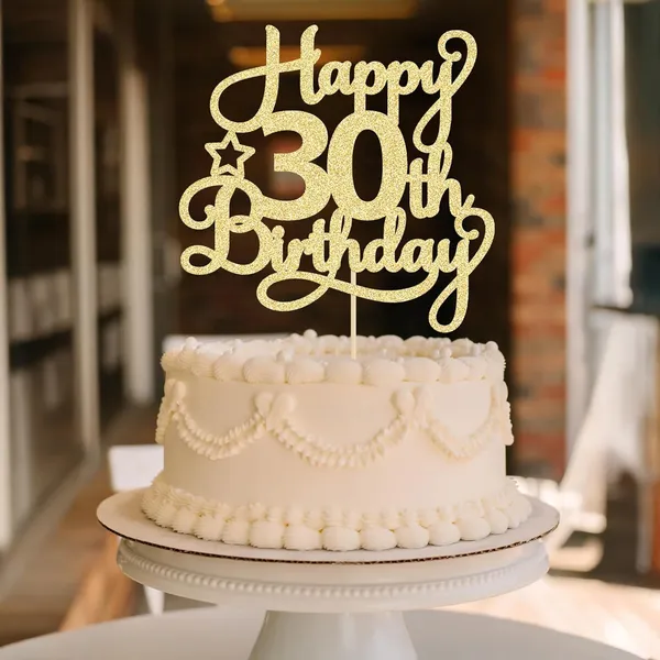 Gold_Ephlyn_1_Pack_Gold_Glitter_30Th_Birthday_Cake_Topper_-_Fabulous_Cheers_To_30_Years_Old_-_Perfect_For_30Th_Birthday_Party_&_Anniversary_Cake_Decorations