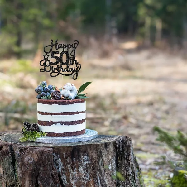 Black_1_Pack_Happy_50Th_Birthday_Cake_Topper_Black_Glitter_50_&_Fabulous_Cheers_To_50_Years_Old_50Th_Birthday_Cake_Pick_For_Celebrating_50Th_Birthday_Anniversary_Party_Cake_Decorations_Supplies