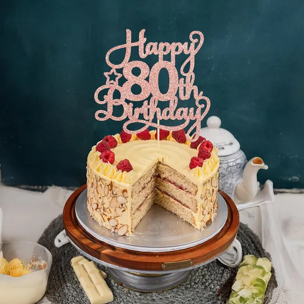 Gold_1_Pack_Happy_80Th_Birthday_Cake_Topper_Rose_Gold_Glitter_80_&_Fabulous_Cheers_To_80_Years_Old_Birthday_Cake_Pick_For_Celebrating_80Th_Birthday_Anniversary_Party_Cake_Decorations_Supplies