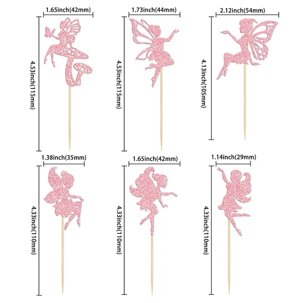Pink_Gyufise_24Pcs_Fairy_Cupcake_Toppers_Glitter_Flower_Angel_Fairy_Cupcake_Picks_Ballet_Dancer_Cake_Decorations_For_Wedding_Bridal_Shower_Baby_Shower_Birthday_Party_Supplies_Pink